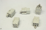5x HARTING HANQ5/0-F HANQ5/0F 6-polig 690V 6A 4kV Steckverbinder-Einsatz