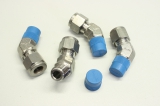 4x SWAGELOK 72905 1/4 NPT 3/8  SS-600-5-4  Verschraubung elbow 45°  