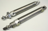 2x FESTO DSNU25-100-PPV-A 19248 25-100 100mm 10 Pneumatikzylinder