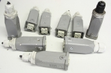 9x HARTING HAN3A-F HAN3AF 4-polig  Industrieller Steckverbinder 