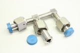 SWAGELOK 6LVVMMXMA 3/8 316L 6LVV MM Verschraubung Micro-Fit T-Stück VCR 3/8 